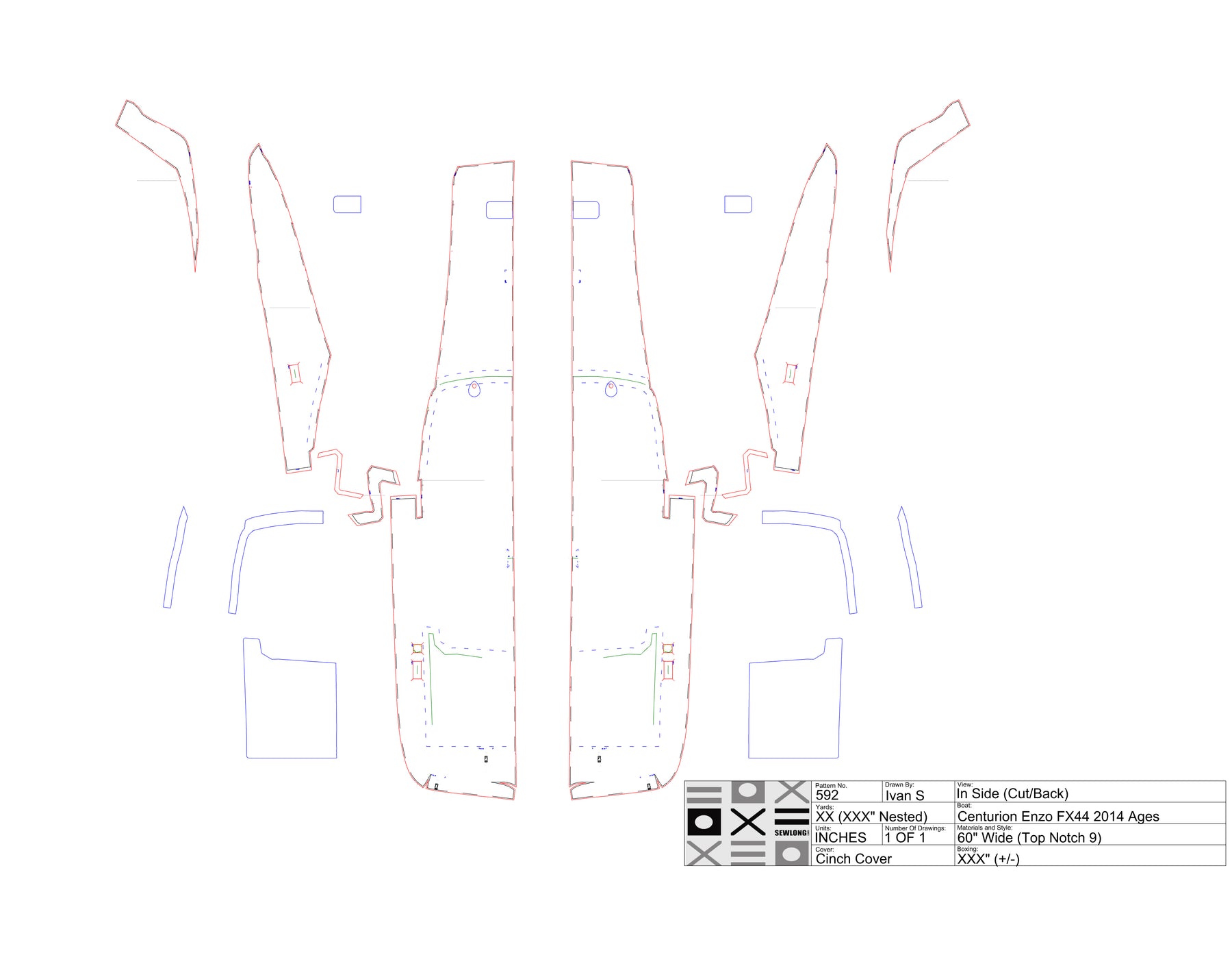 Centurion FX44 with Ages Tower Cinch Cover