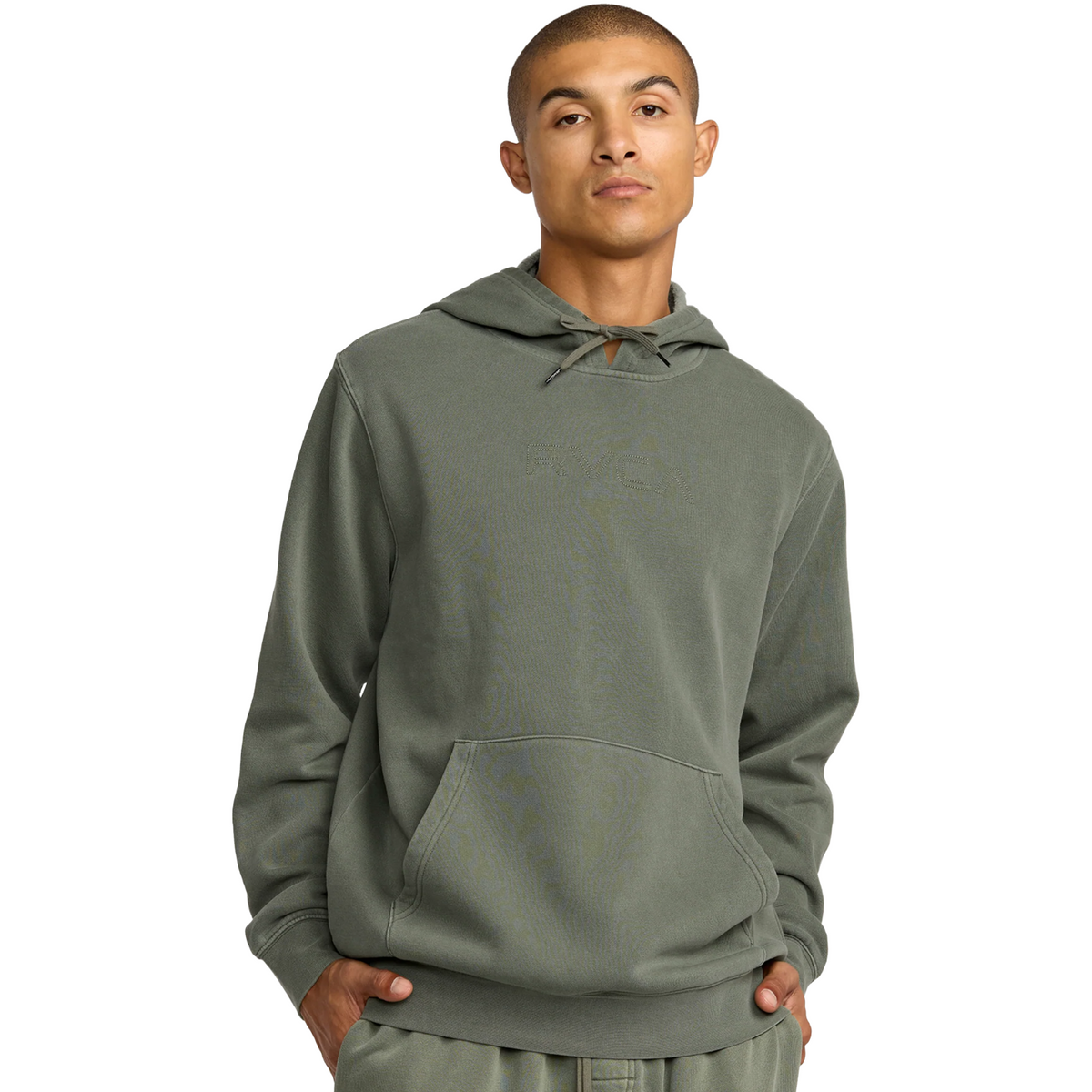 RVCA PTC Hoodie 2 in Sage Leaf