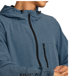 RVCA Yogger Jacket II in Vintage Navy Heather