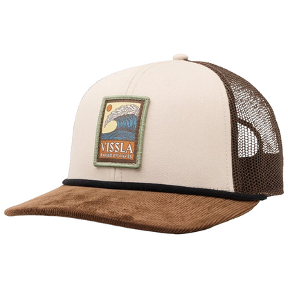 Vissla West Winds Trucker Hat in Dune