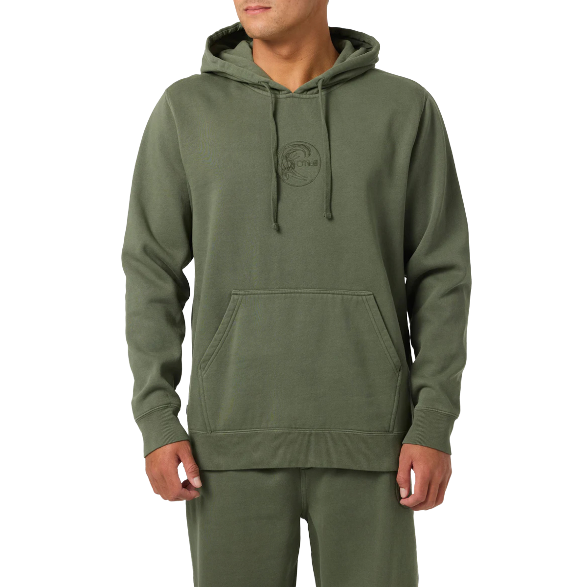 O'Neill OG Essential Hooded Pullover Fleece in Clover