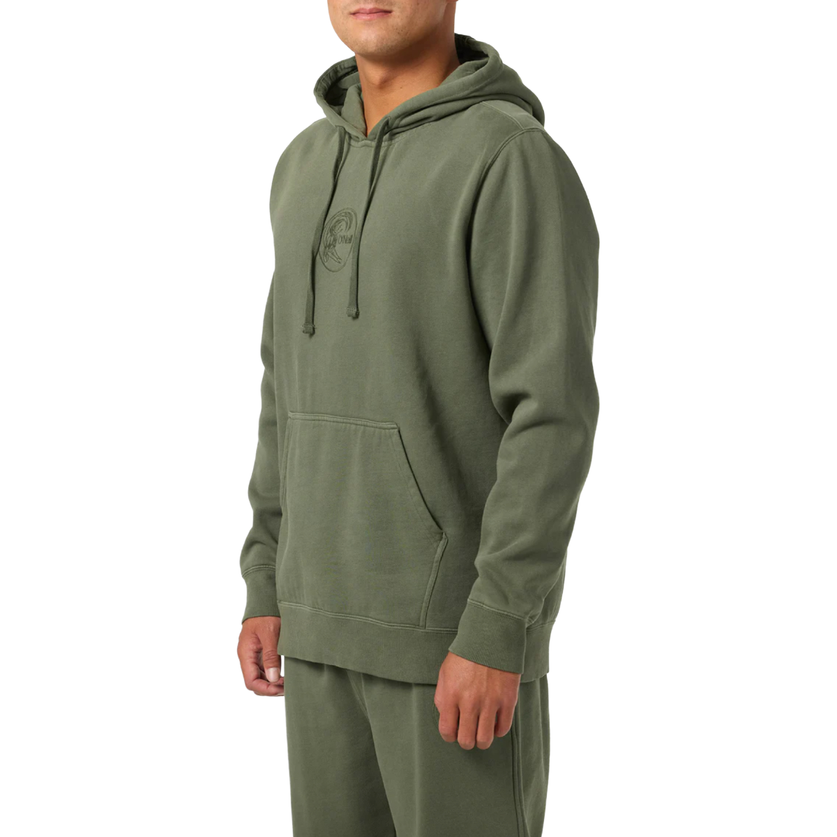 O'Neill OG Essential Hooded Pullover Fleece in Clover