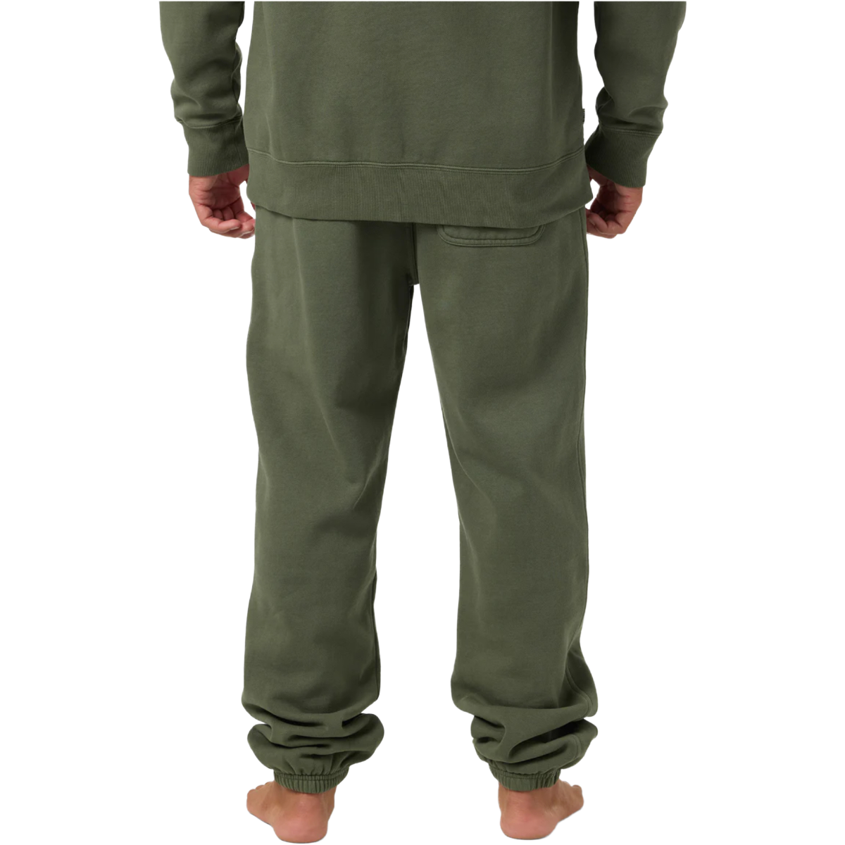 O'Neill OG Essential Elastic Waist Fleece Pants in Clover