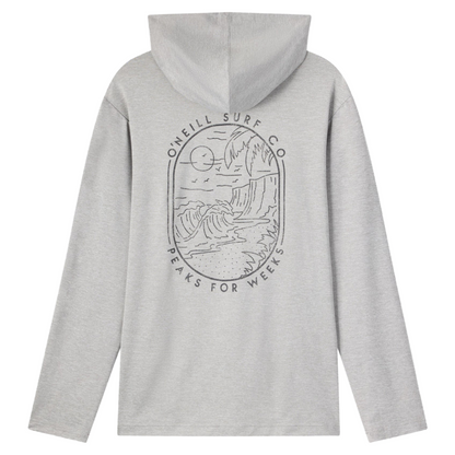 O'Neill TRVLR UPF Hooded Cliffs Long Sleeve Pullover