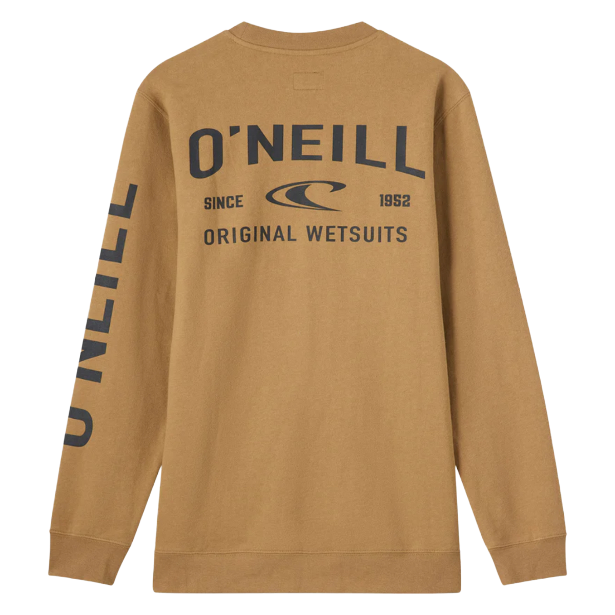 O'Neill Fifty Two Cliffs Crew Neck Neck Fleec in Dark Khaki