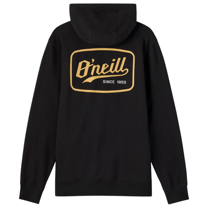 O'Neill Fifty Two Cliffs Pullover Hoodie in Black