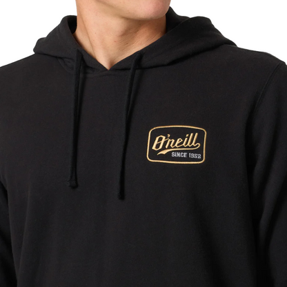 O'Neill Fifty Two Cliffs Pullover Hoodie in Black