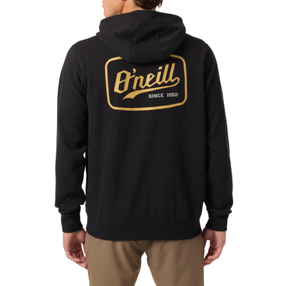 O'Neill Fifty Two Cliffs Pullover Hoodie in Black