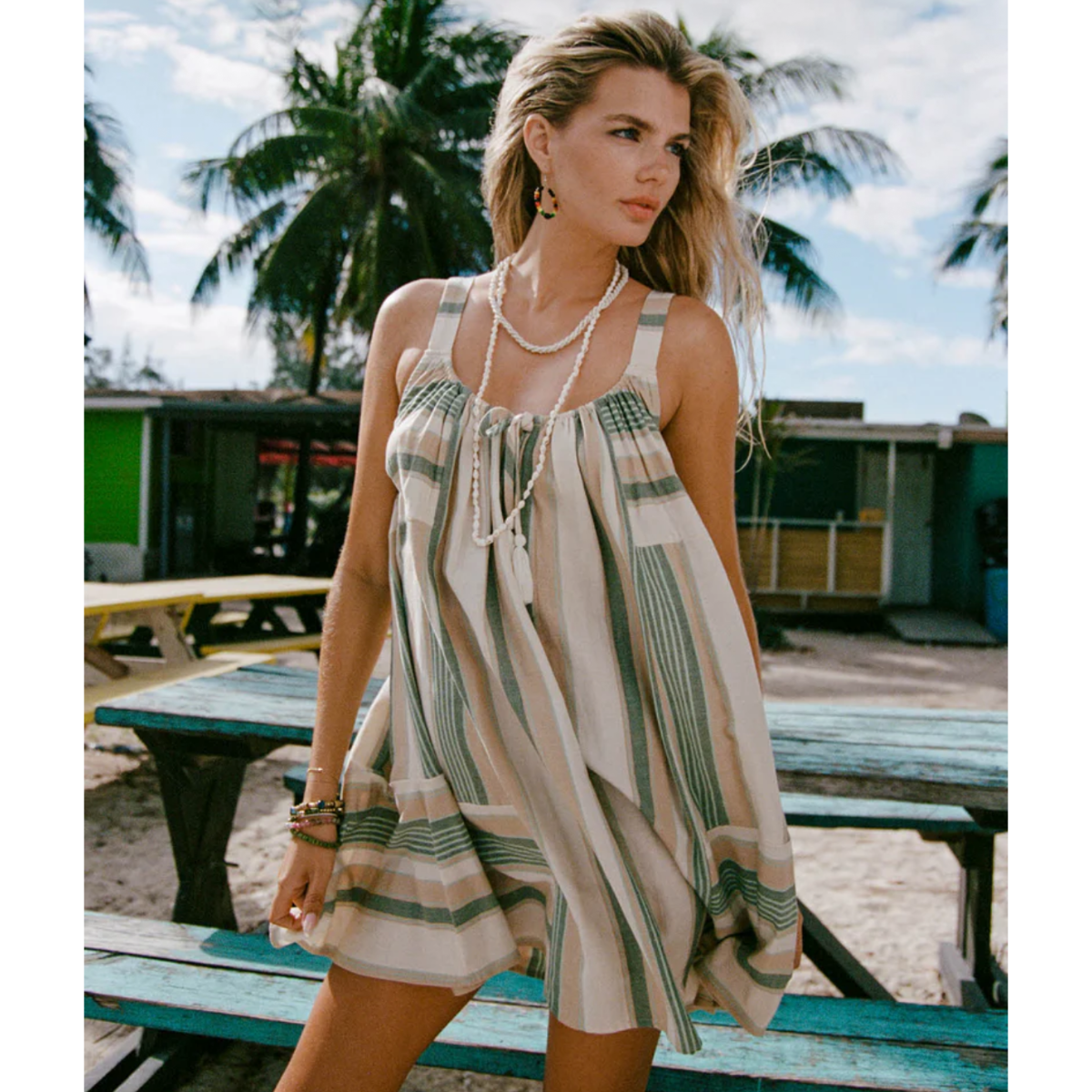 O'Neill Andye Dress in Tapioca