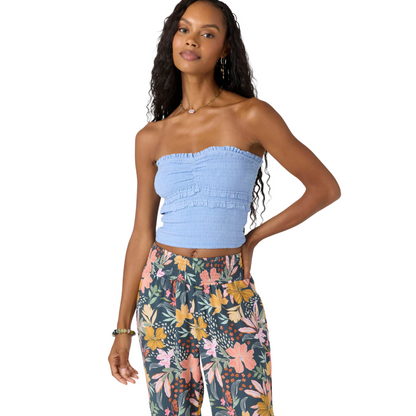 O'Neill Dedra Tube Top in Hydrangea