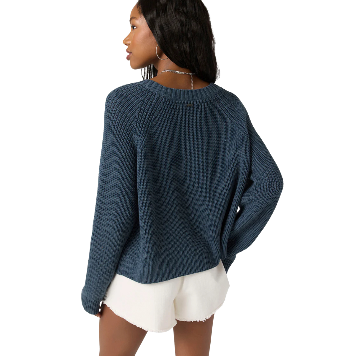 O'Neill Kerris Long Sleeve Cardigan Sweater in Slate