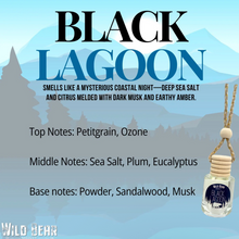 Wild Bear Market Car Freshener - Black Lagoon