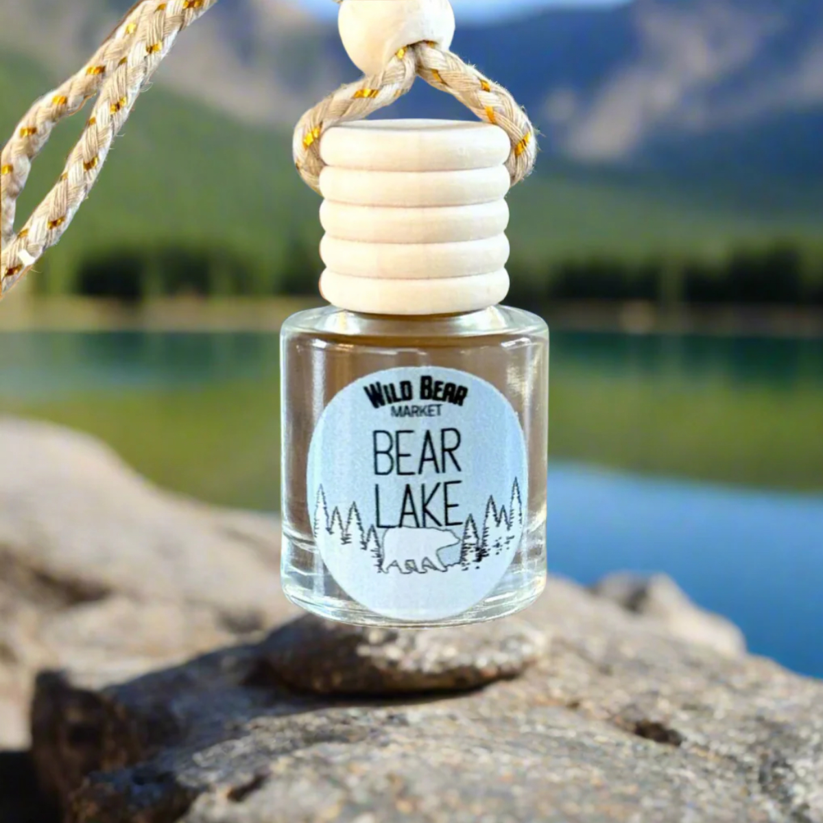 Wild Bear Market Car Freshener - Bear Lake