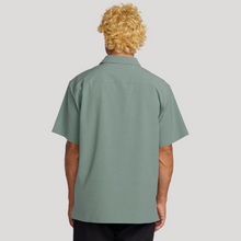 Billabong Surftrek Transit Short Sleeve Shirt in Sea Blue