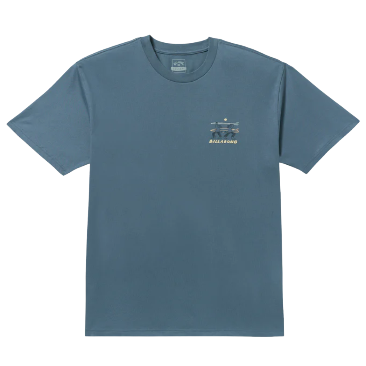 Billabong Split The Peak Short Sleeve Tee in Steel Blue
