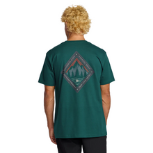 Billabong Rockies A/Div Short Sleeve Tee in Spruce Green
