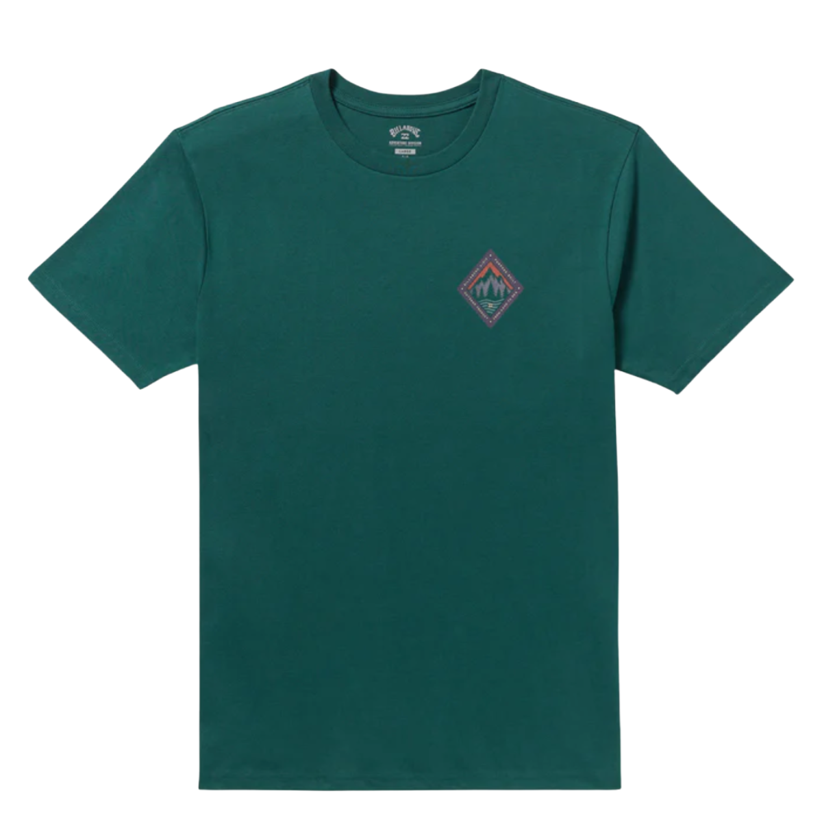 Billabong Rockies A/Div Short Sleeve Tee in Spruce Green
