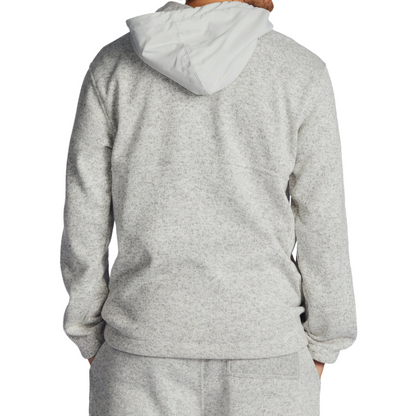 Billabong A/Div Boundary Hooded Half-Zip Pullover in Grey Heather