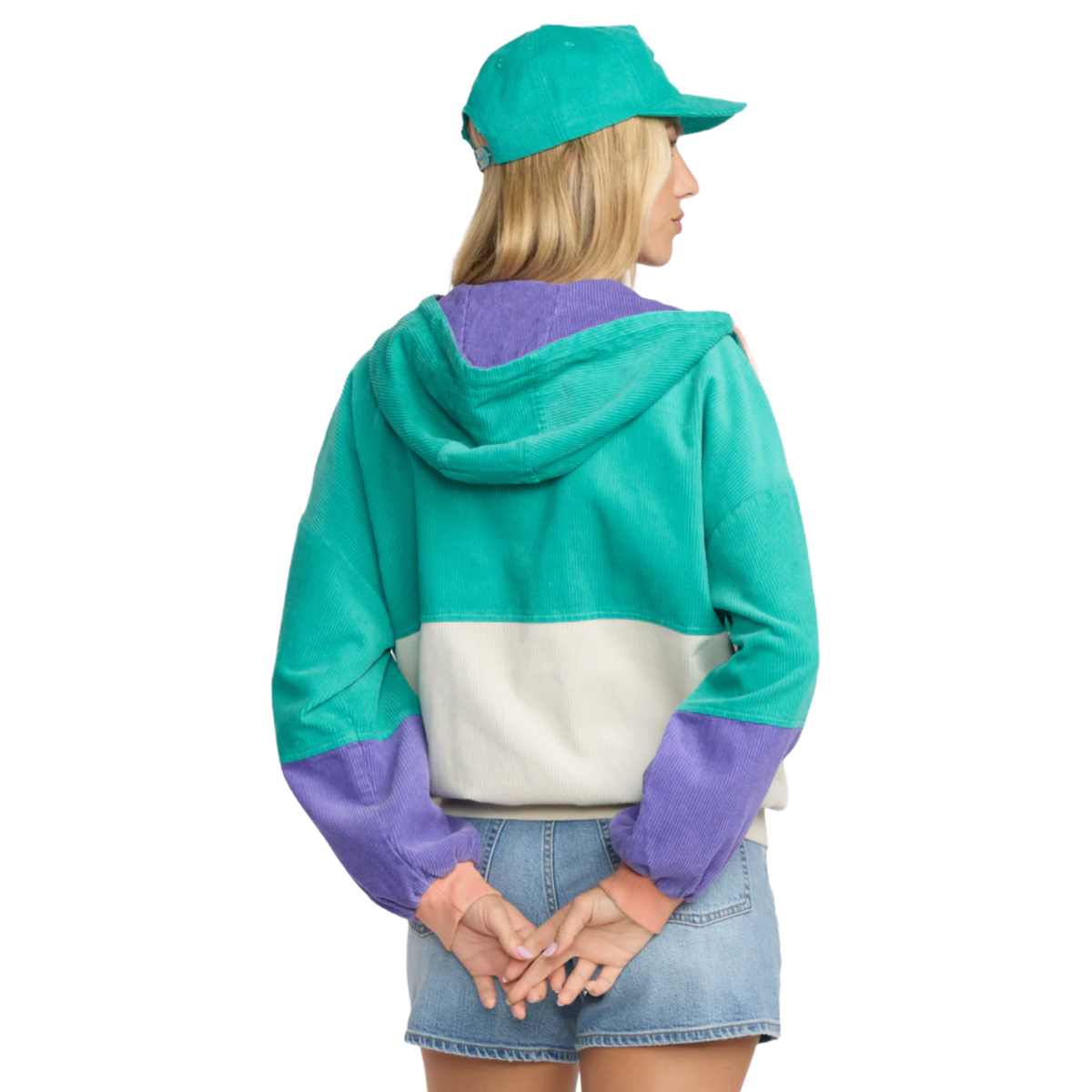 Billabong Set The Tone Jacket in Aqua Haze