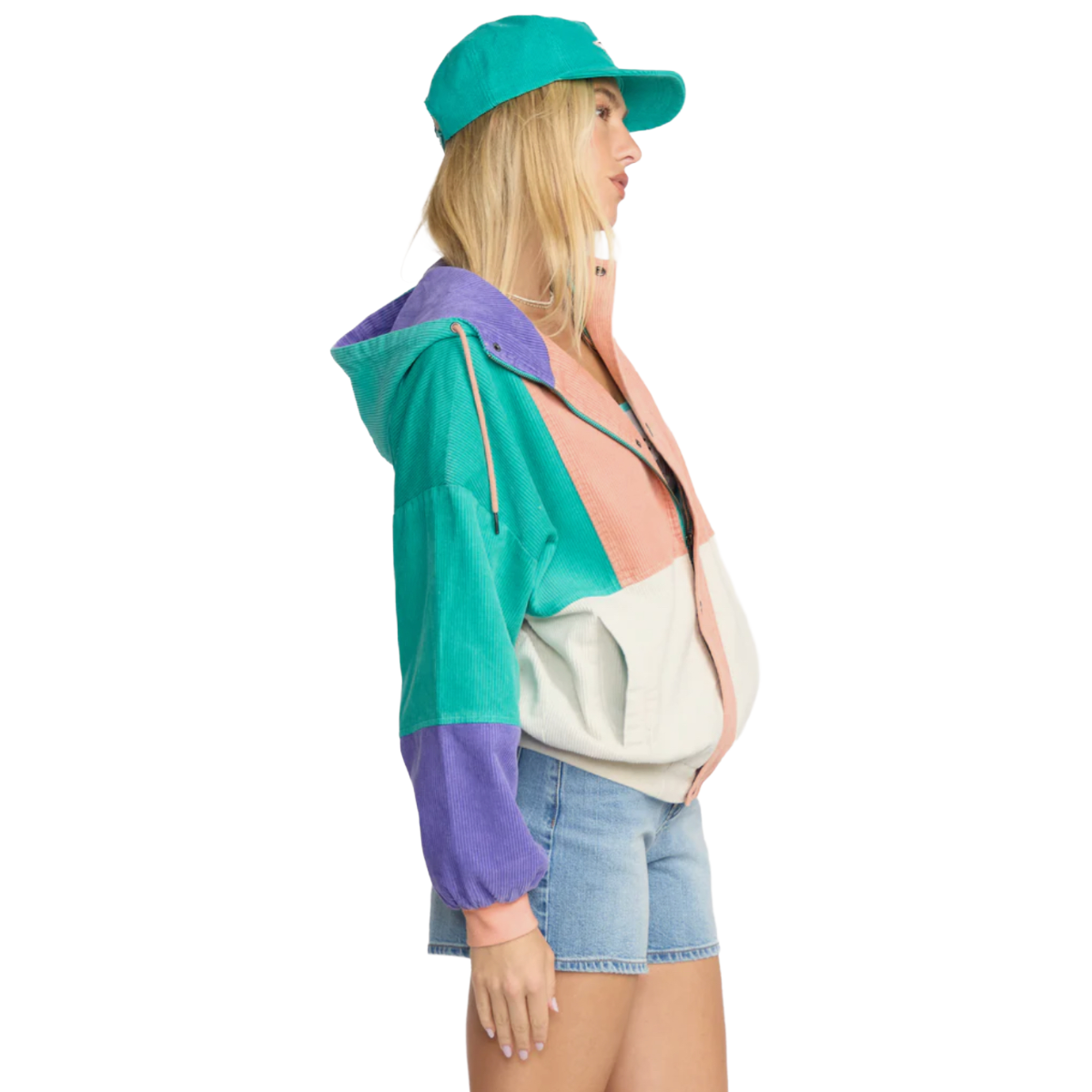 Billabong Set The Tone Jacket in Aqua Haze