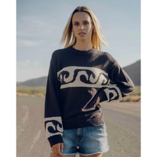 Billabong Wave Fade Sweater in Black Sands