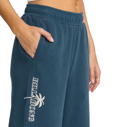 Billabong Best Wishes Fleece Pants in Navy