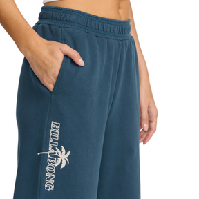 Billabong Best Wishes Fleece Pants in Navy