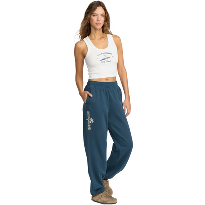 Billabong Best Wishes Fleece Pants in Navy