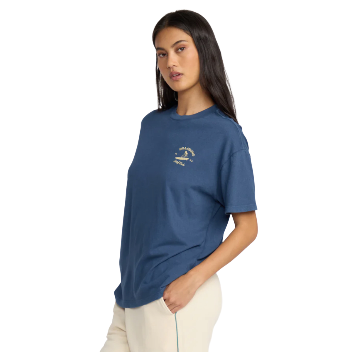 Billabong Catch Feelings Tee in Navy