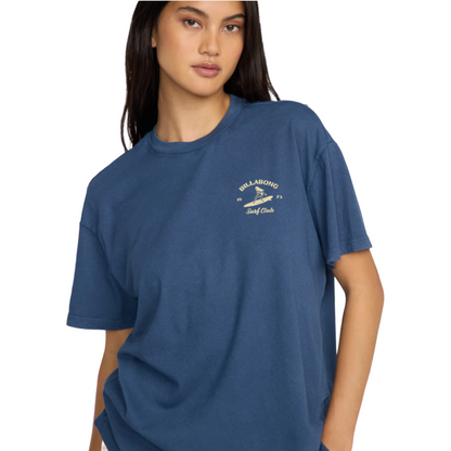 Billabong Catch Feelings Tee in Navy