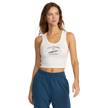 Billabong Sure Feelings Tank in Salt Crystal