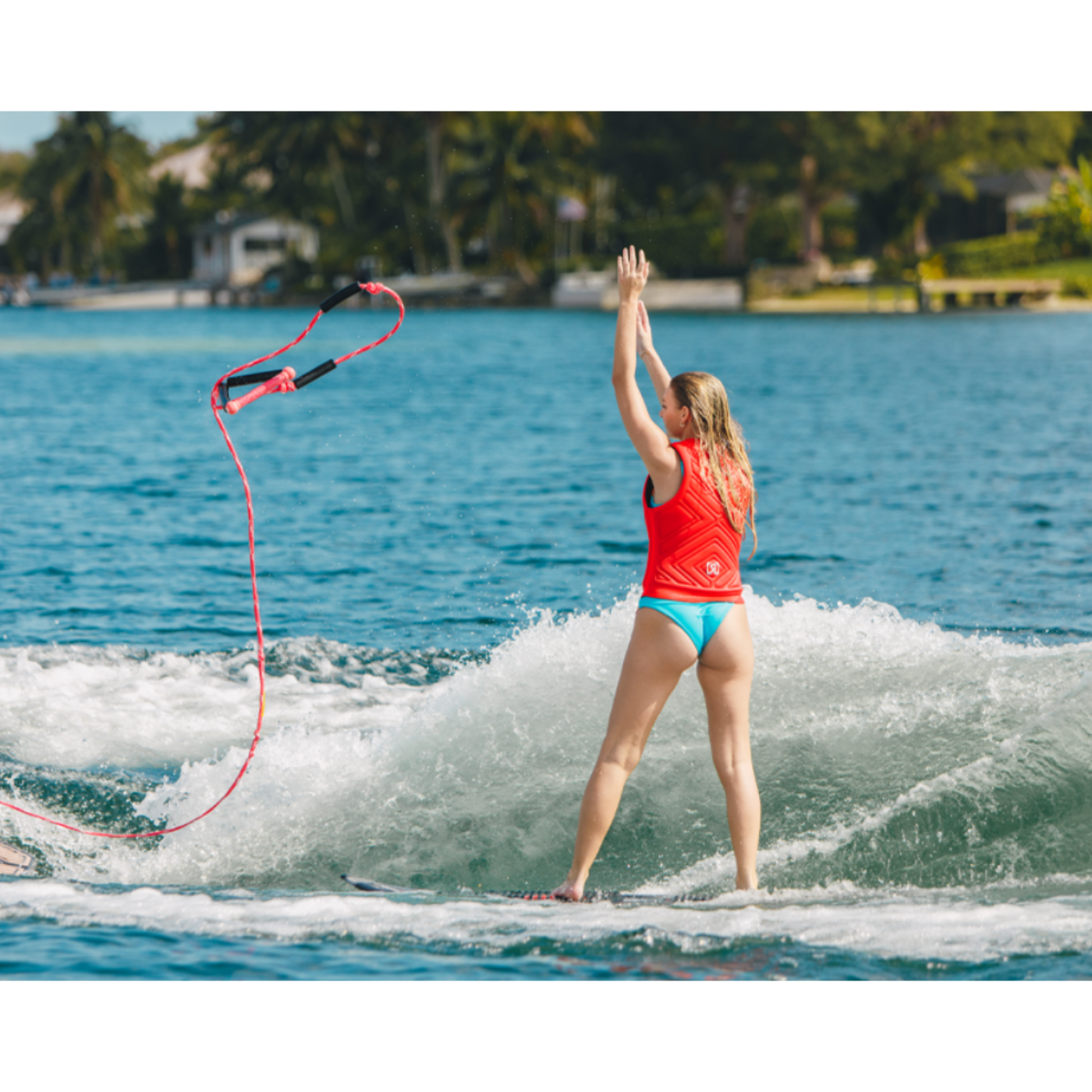 Ronix Women's Bungee Surf Rope - Pink