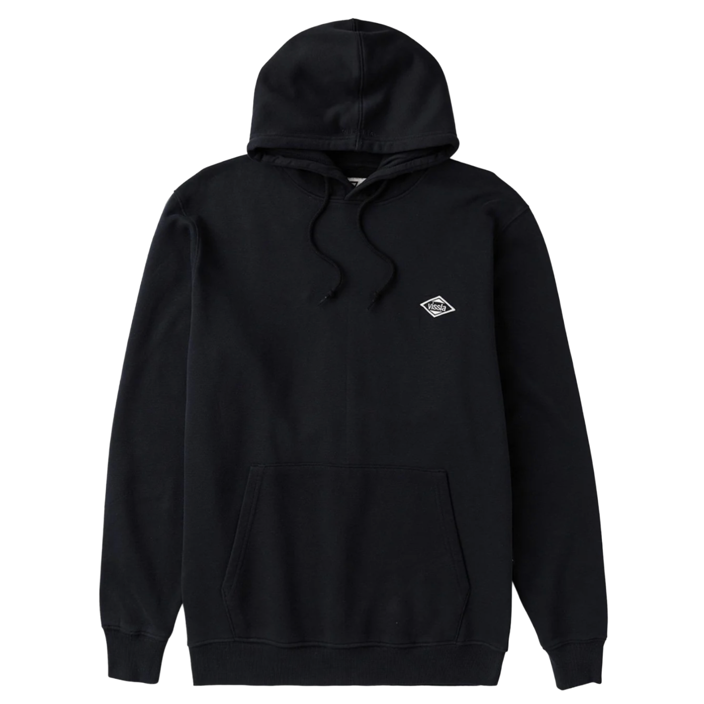 Vissla Solid Sets Eco Pullover Hoodie in Black