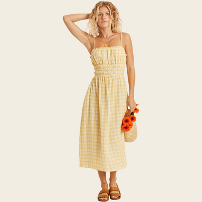 Sisstr Rays For Days Midi Dress in Sunlit