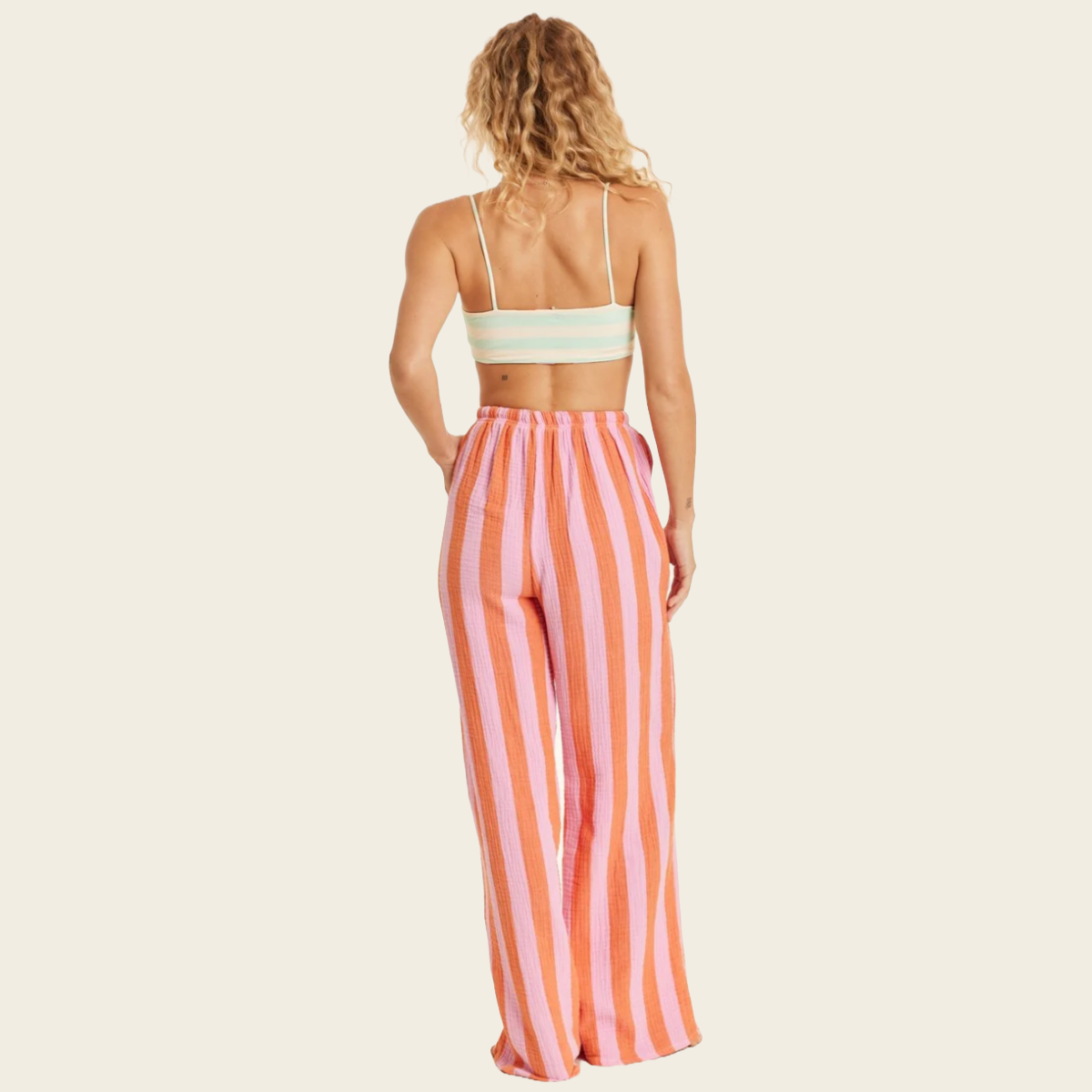 Sisstr Changing Tides Woven Pant in Peony