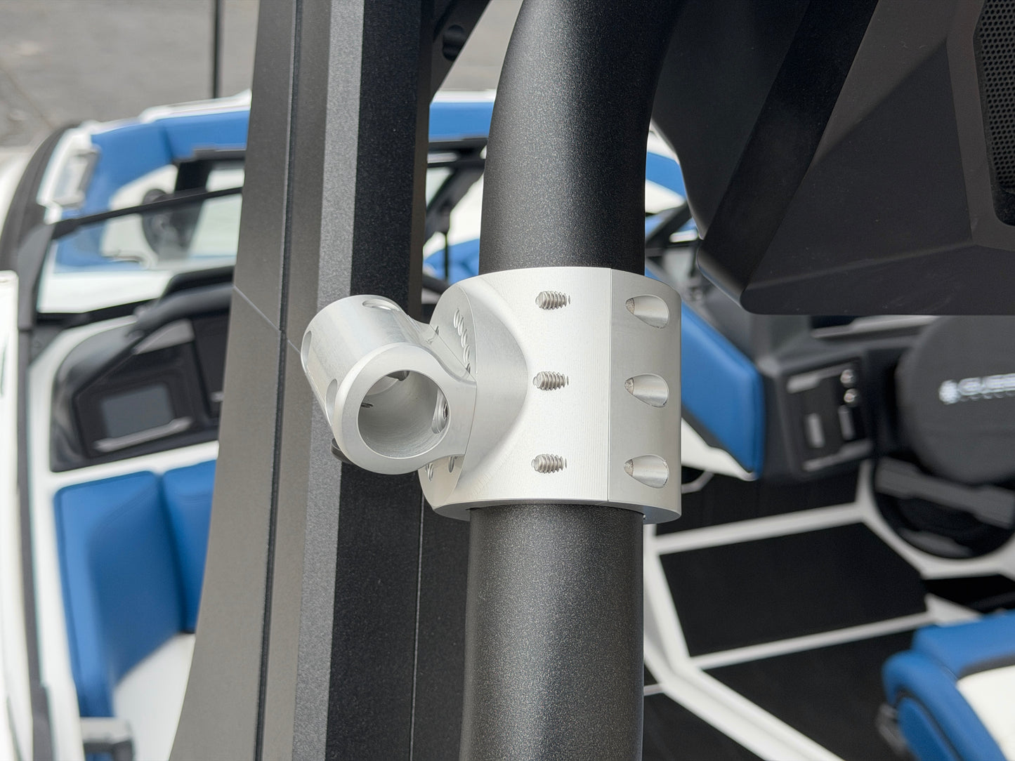 Tower Mounted Shade Sail