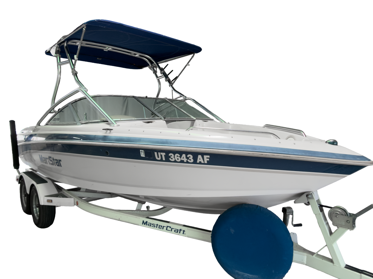Mastercraft Maristar 200 with ZetoFlex Gen 1.9 narrow tower Folding Canopy Top