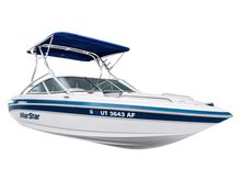 Mastercraft Maristar 200 with ZetoFlex Gen 1.9 narrow tower Folding Canopy Top