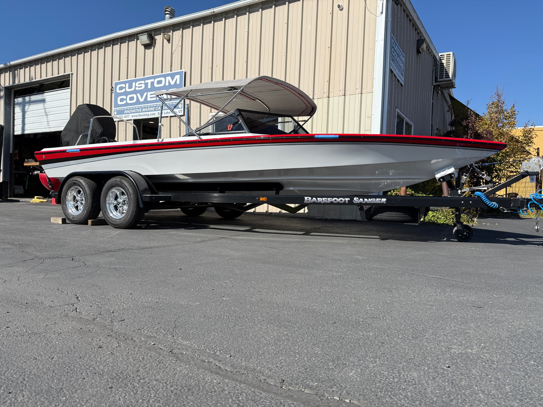 Sanger BareFooter Outboard Cinch Cover