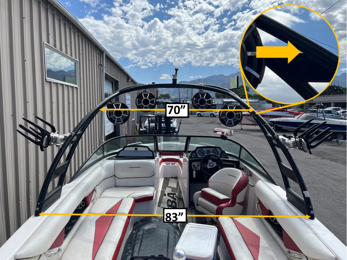 Moomba Oz Tower Folding Canopy Top