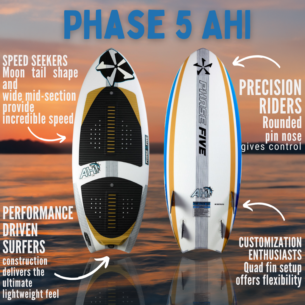 Phase 5 Ahi Wakesurf Board 2025