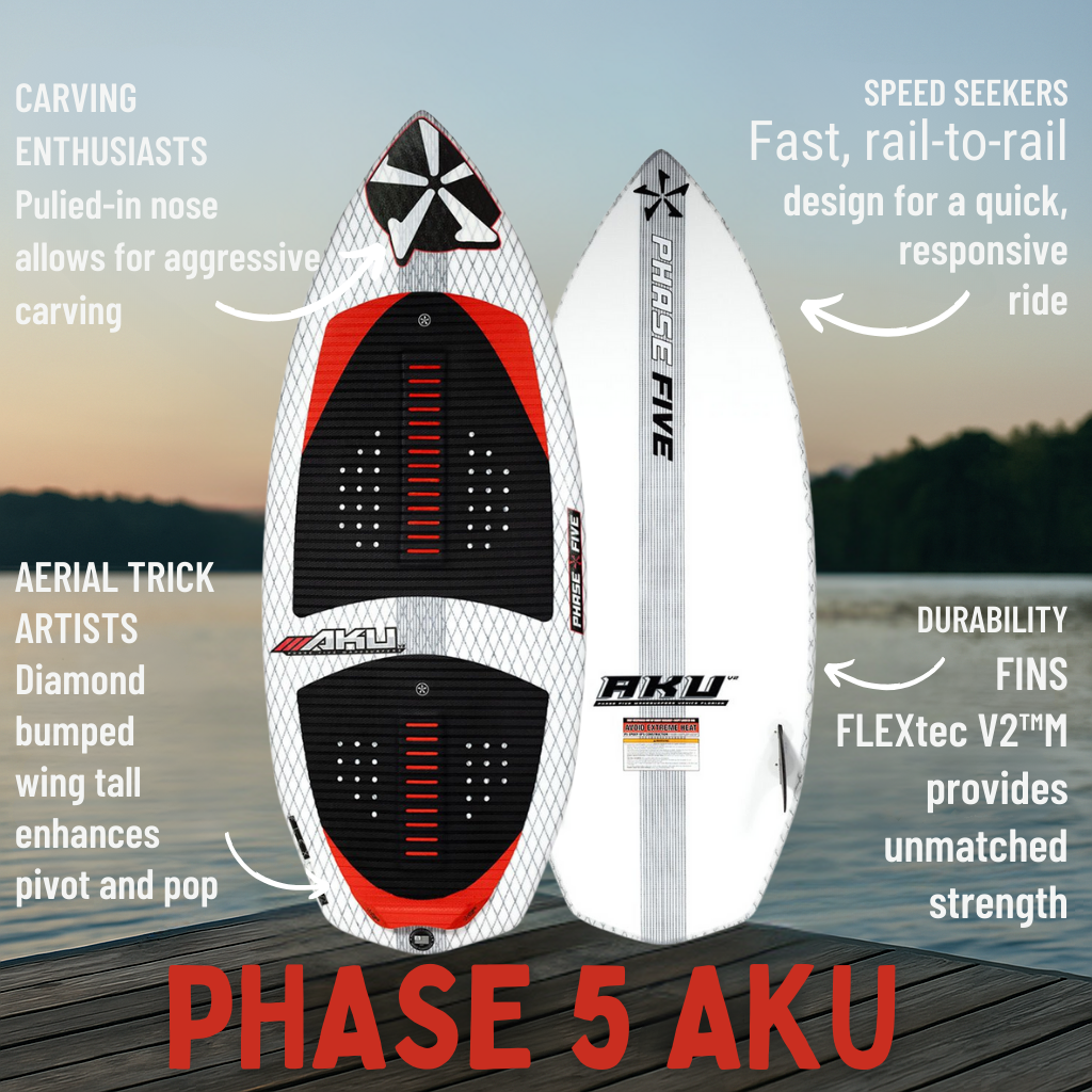Phase 5 AKU Wakesurf Board 2025