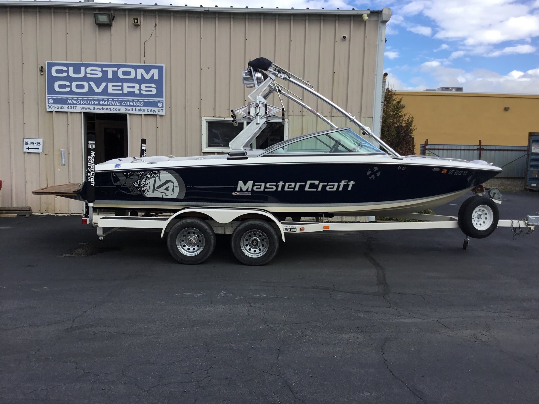 MasterCraft x14 Zero Flex Tower Cinch Cover