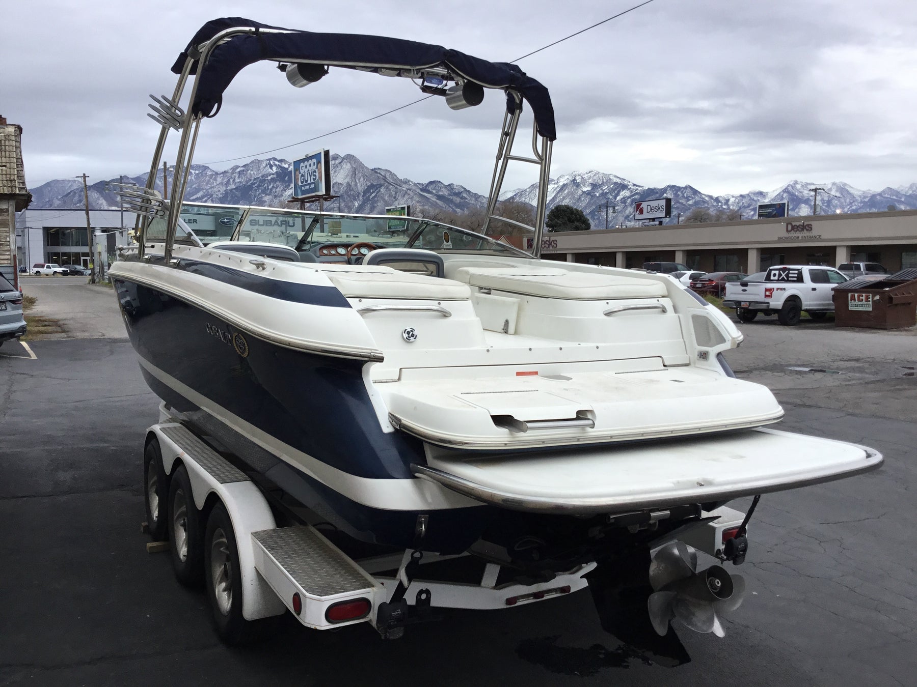 Cobalt 262 Samson Tower Double Up