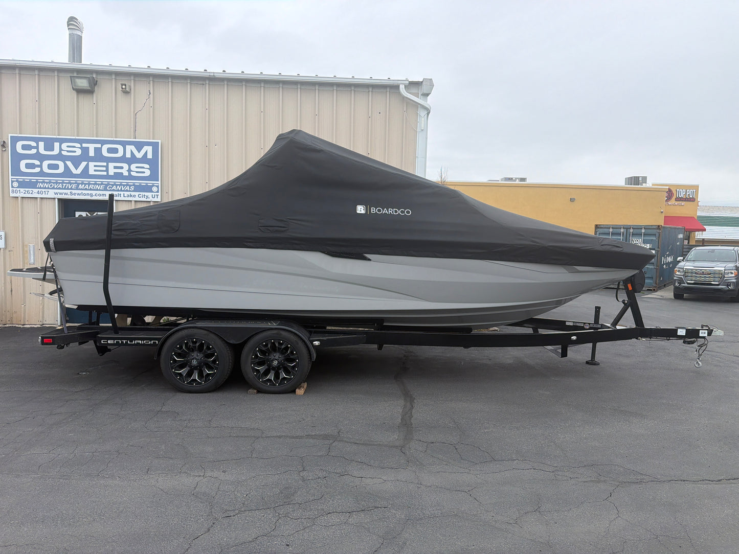 Centurion Fe23 with Battle Tower and FCT bimini TD Ratchet Cover