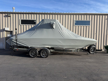 Centurion Enzo SV244 With Aegis Tower and FCT Bimini Double Up Storage Cover