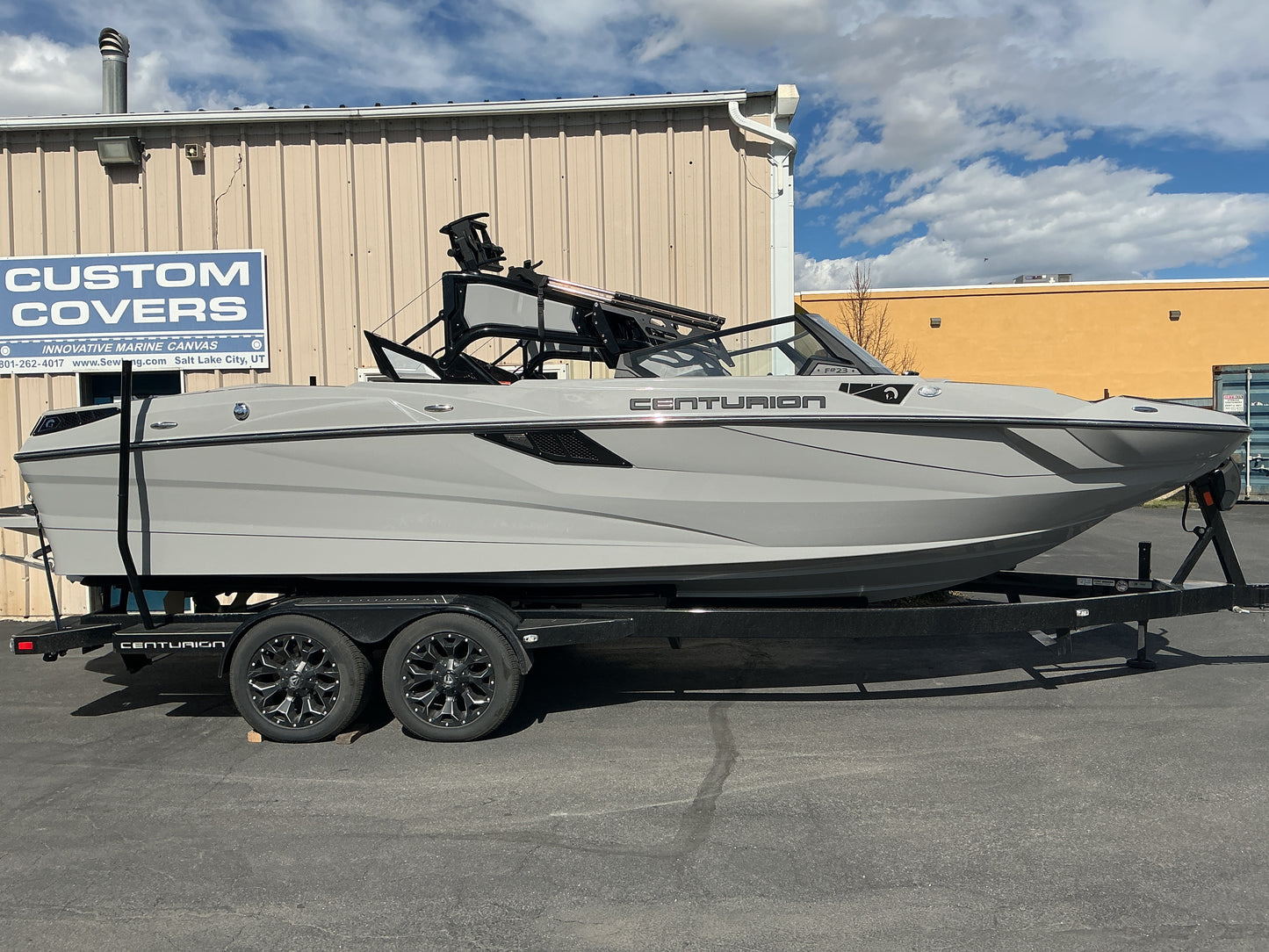 Centurion Fe23 with Battle Tower and FCT bimini TD Ratchet Cover