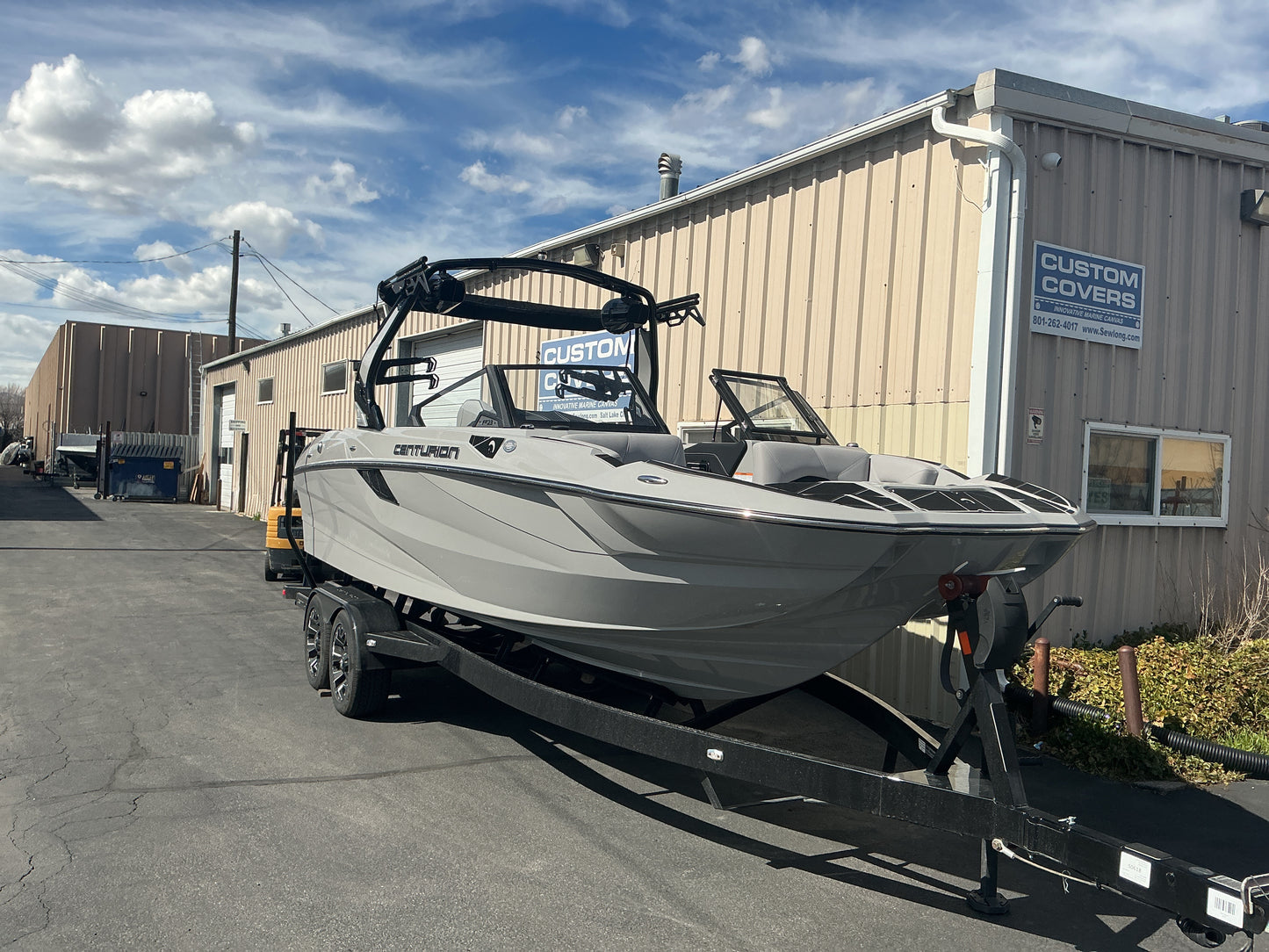 Centurion Fe23 with Battle Tower and FCT bimini TD Ratchet Cover