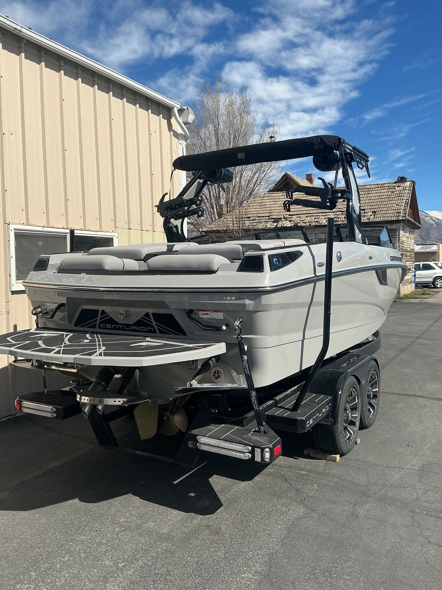 Centurion Fe23 with Battle Tower and FCT bimini TD Ratchet Cover