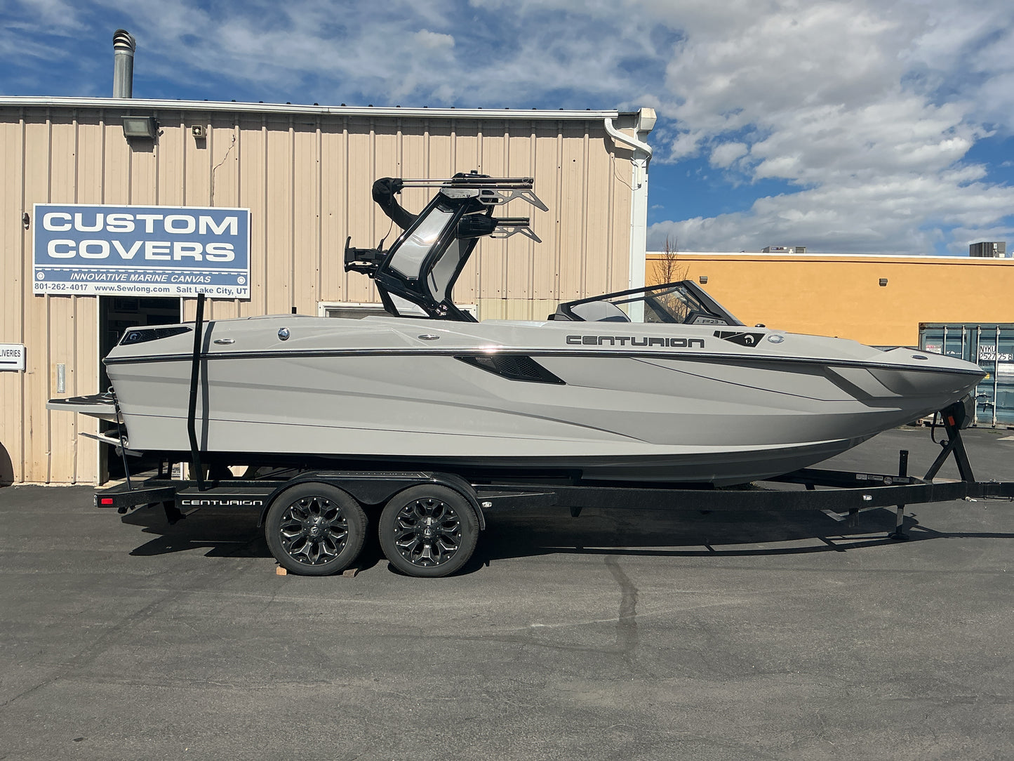 Centurion Fe23 with Battle Tower and FCT bimini TD Ratchet Cover